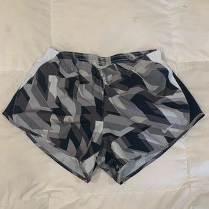 Nike Dry-Fit Athletic Shorts Gray